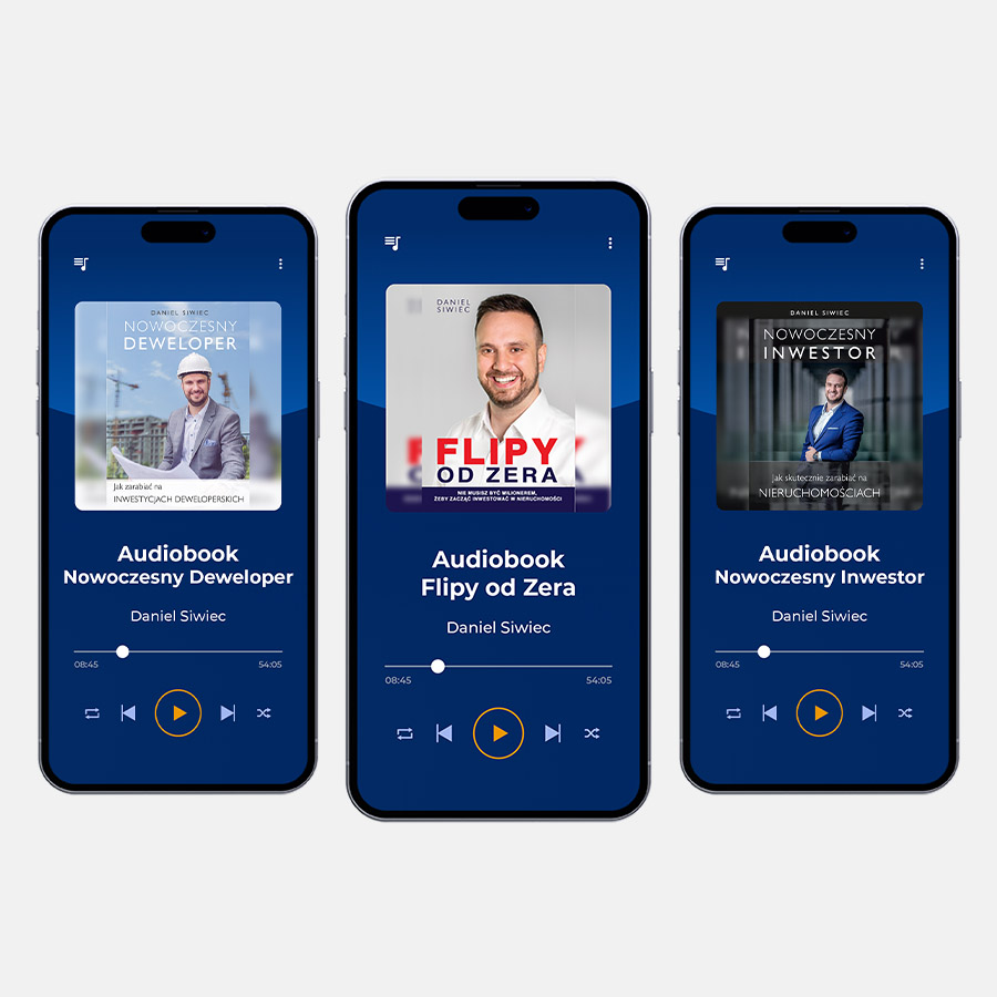Pakiet 3 audiobooków MP3